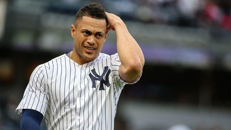 New York Yankees slugger Giancarlo Stanton