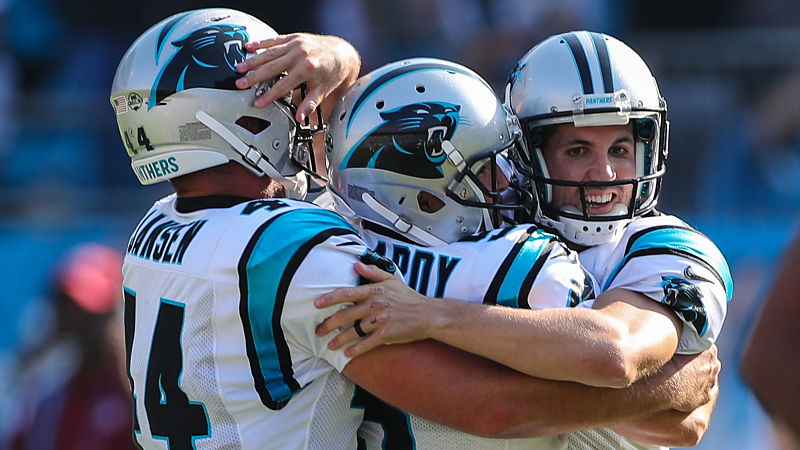 Carolina Panthers kicker Graham Gano