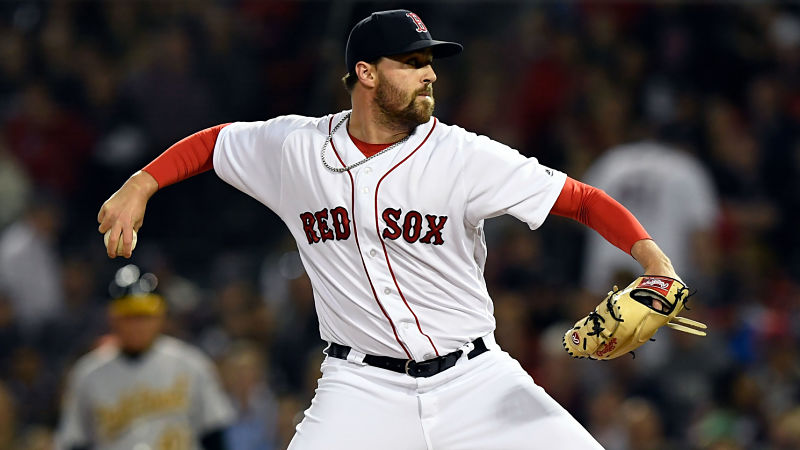 Boston Red Sox pitcher Heath Hembree