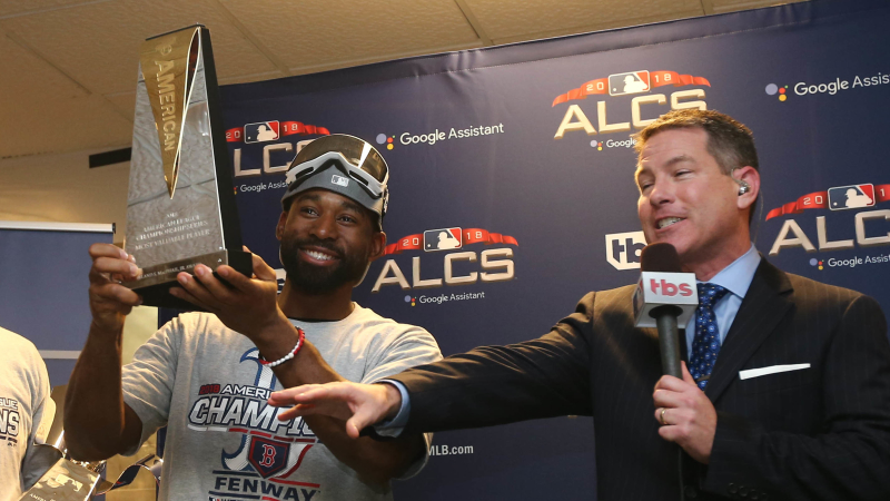 Boston Red Sox center fielder Jackie Bradley Jr.