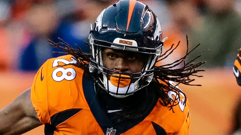 Broncos running back Jamaal Charles