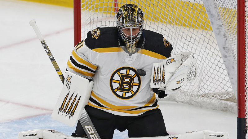 Boston Bruins Goalie Jaroslav Halak