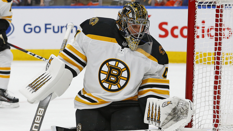 Boston Bruins Goalie Jaroslav Halak