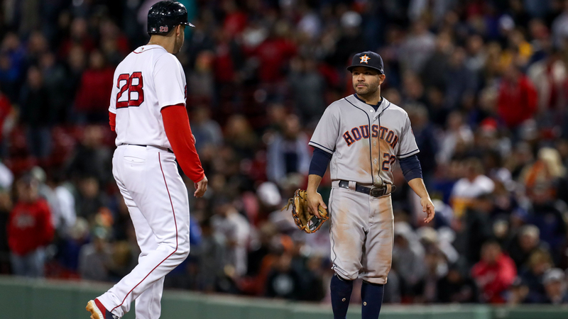 J.D. Martinez and Jose Altuve