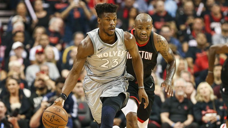 Minnesota Timberwolves guard Jimmy Butler