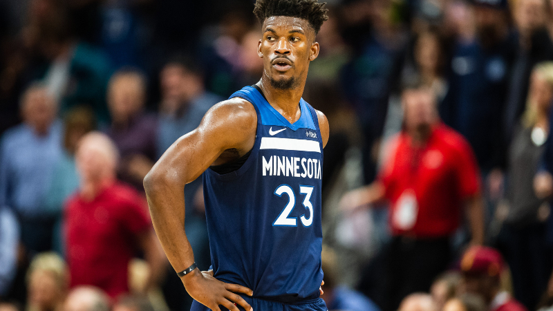 Minnesota Timberwolves forward Jimmy Butler