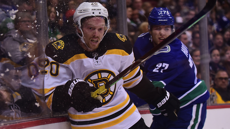 Bruins defenseman Joakim Nordstrom