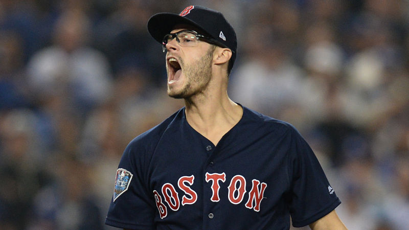 Boston Red Sox pitcher Joe Kelly