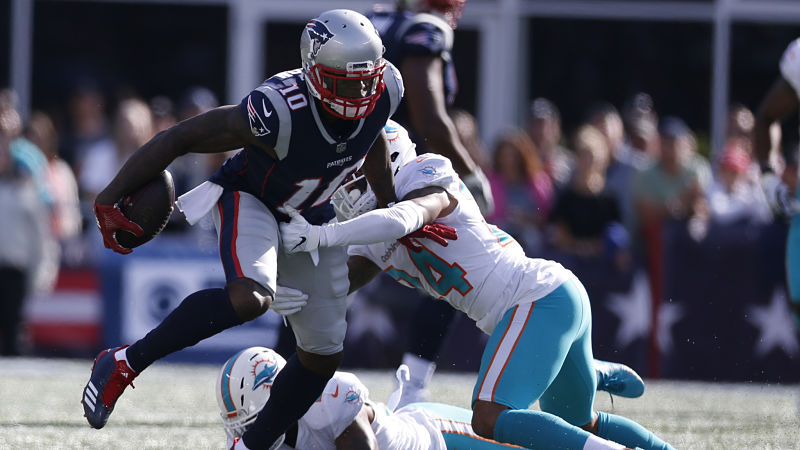 New England Patriots wide receiver Josh Gordon