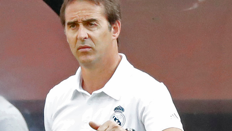 Ex-Real Madrid head coach Julen Lopetegui