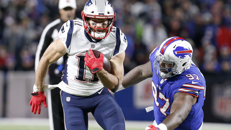 Patriots wide receiver Julian Edelman