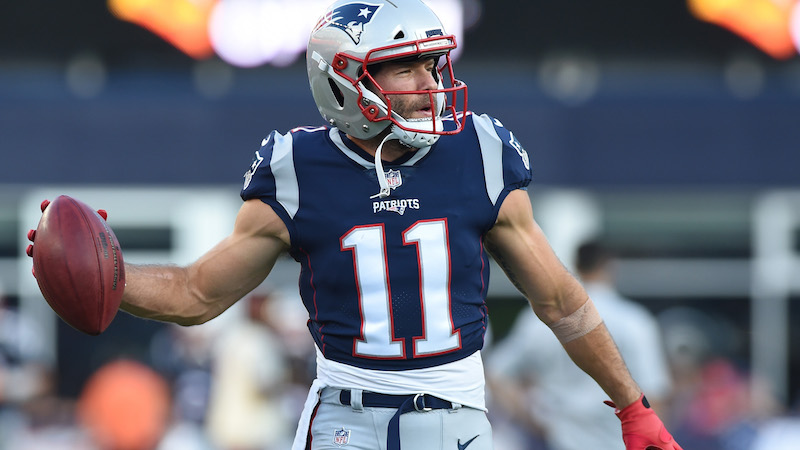 Patriots wide receiver Julian Edelman