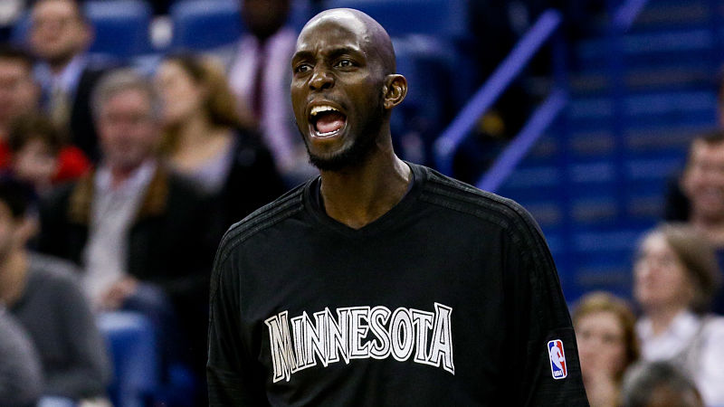 Former Boston Celtics Forward Kevin Garnett