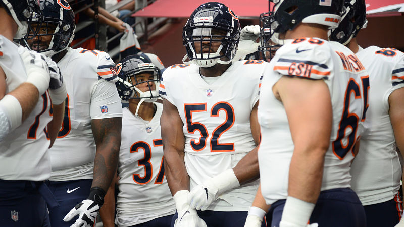 Chicago Bears pass rusher Khalil Mack