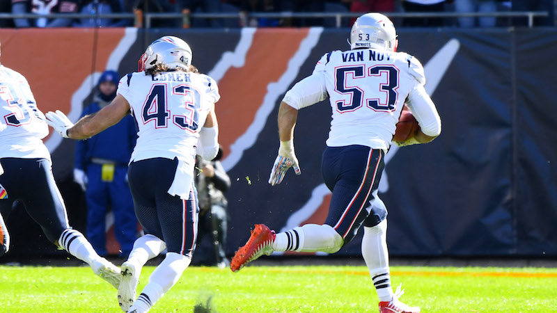 Patriots linebacker Kyle Van Noy
