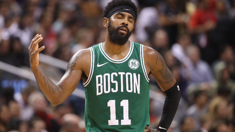 Boston Celtics guard Kyrie Irving
