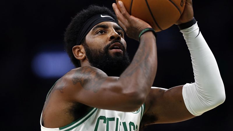 Boston Celtics guard Kyrie Irving
