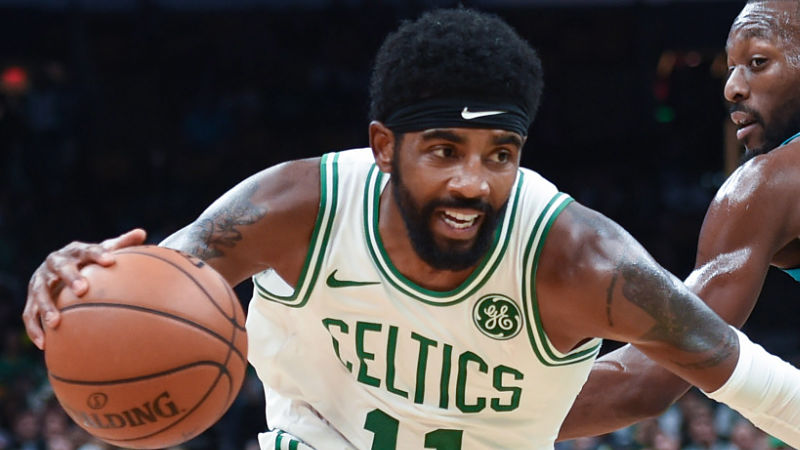 Boston Celtics guard Kyrie Irving