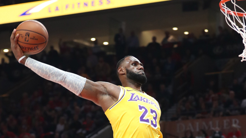 Los Angeles Lakers forward LeBron James