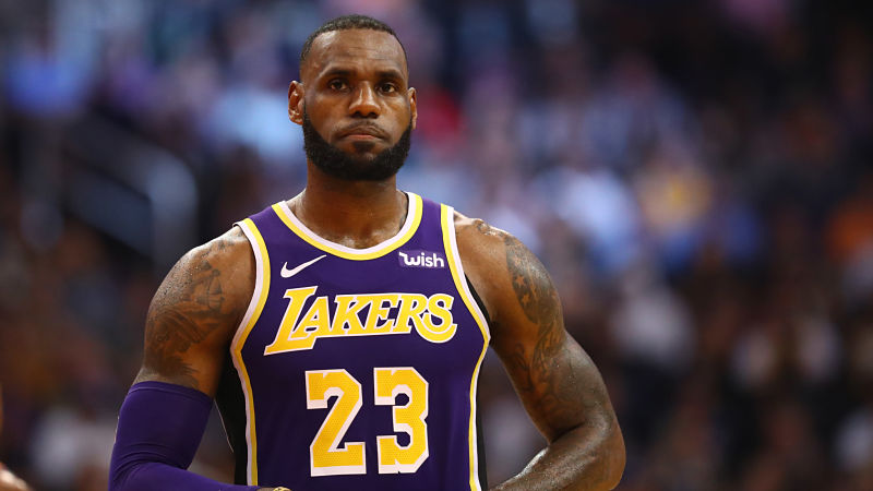 Los Angeles Lakers forward LeBron James