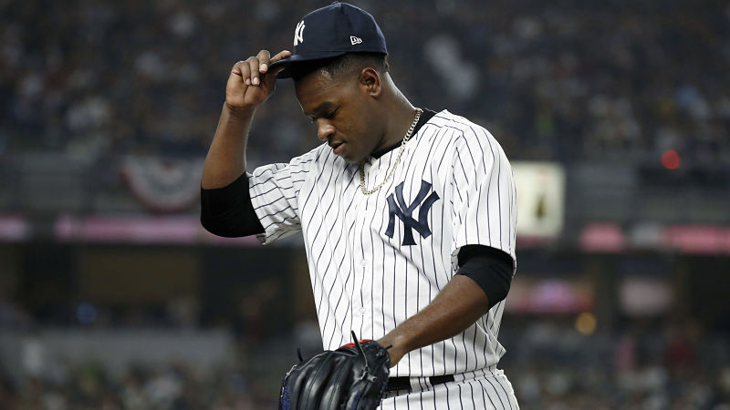 New York Yankees pitcher Luis Severino