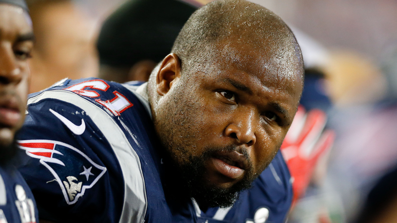 New England Patriots Right Tackle Marcus Cannon