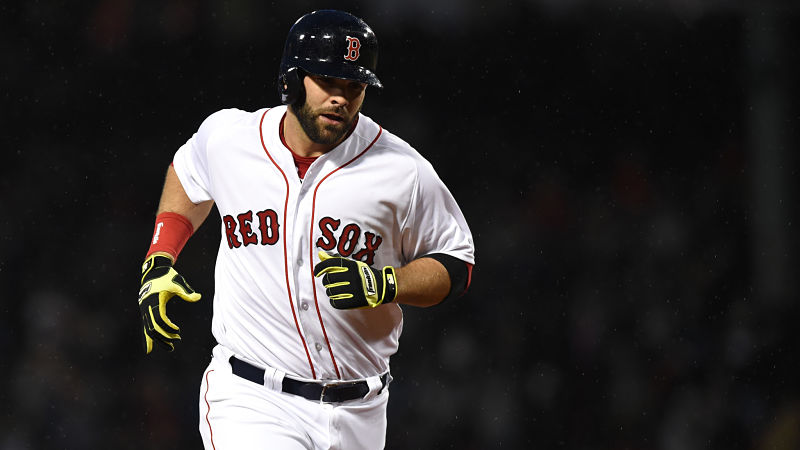Boston Red Sox first baseman Mitch Moreland