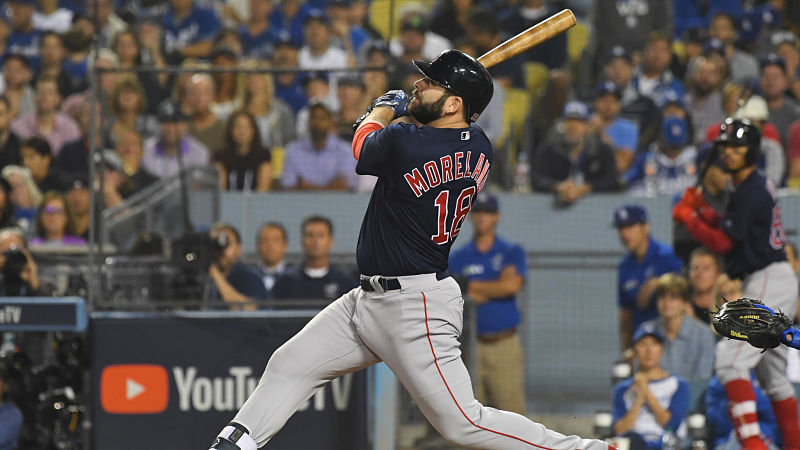 Boston Red Sox first baseman Mitch Moreland