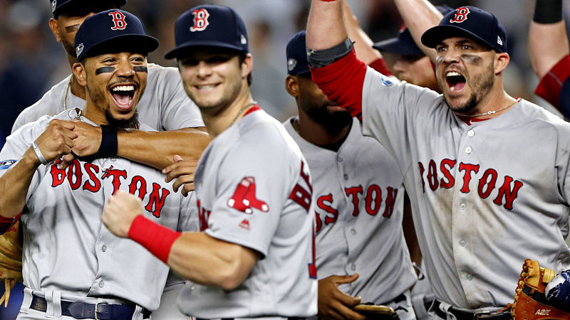 Boston Red Sox outfielder Mookie Betts