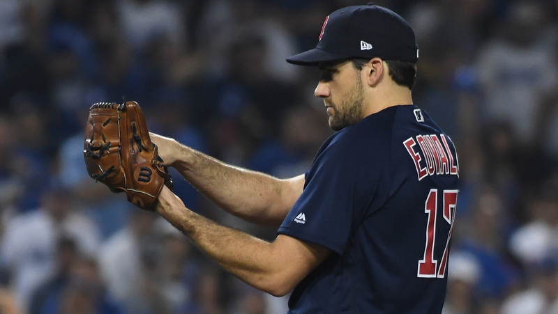 Boston Red Sox's Nathan Eovaldi