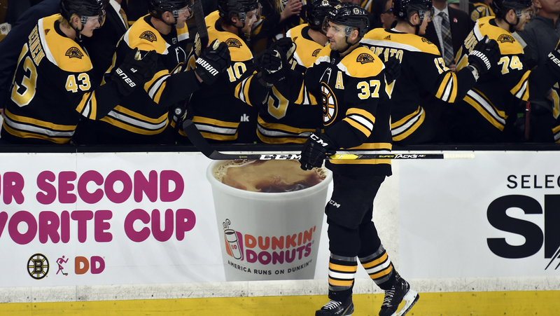 Boston Bruins Center Patrice Bergeron