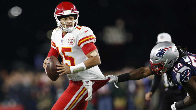 Kansas City Chiefs quarterback Patrick Mahomes