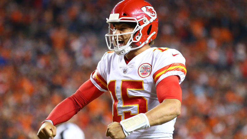 Kansas City Chiefs quarterback Patrick Mahomes