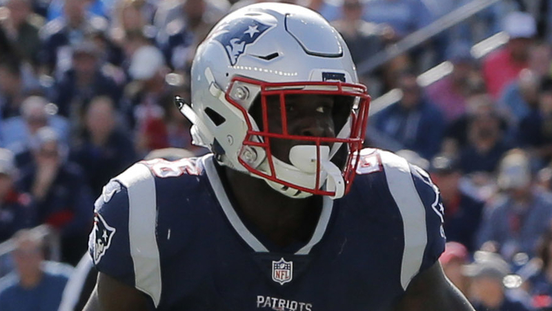 Patriots running back Sony Michel