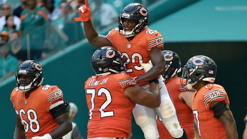 Chicago Bears running back Tarik Cohen