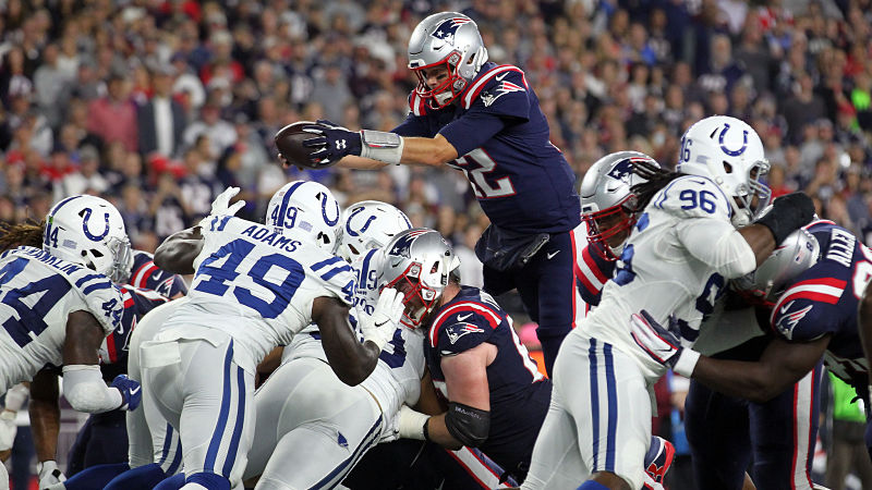 New England Patriots quarterback Tom Brady
