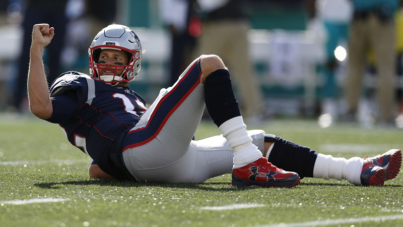 New England Patriots quarterback Tom Brady
