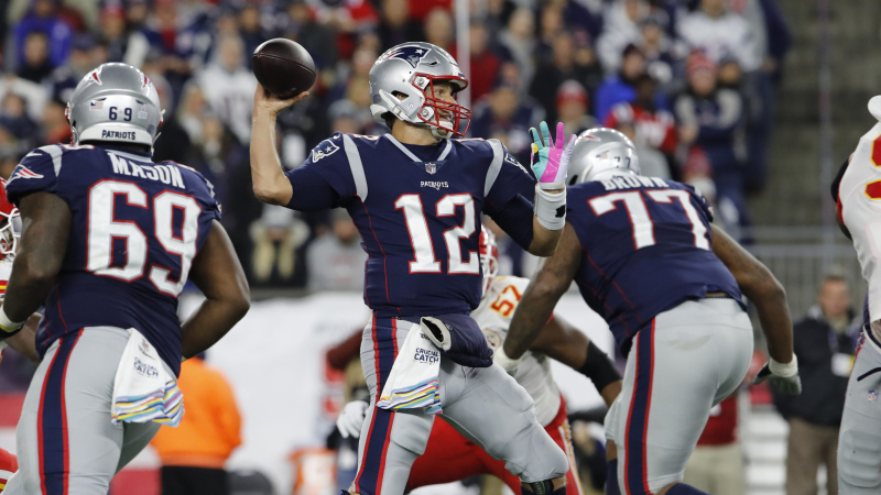 New England Patriots quarterback Tom Brady