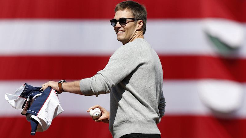 Patriots quarterback Tom Brady