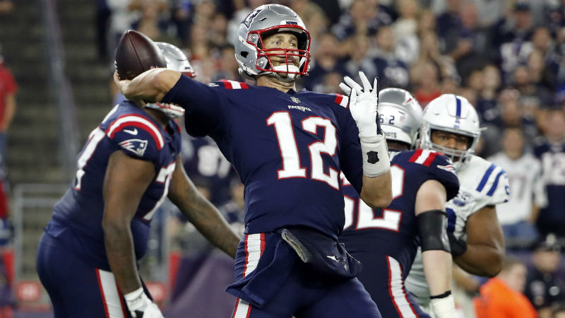 New England Patriots quarterback Tom Brady