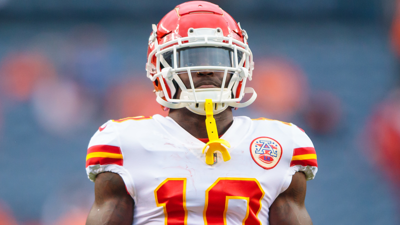 Chiefs wide receiver Tyreek Hill