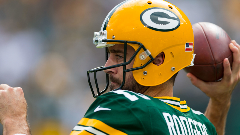 Green Bay Packers quarterback Aaron Rodgers