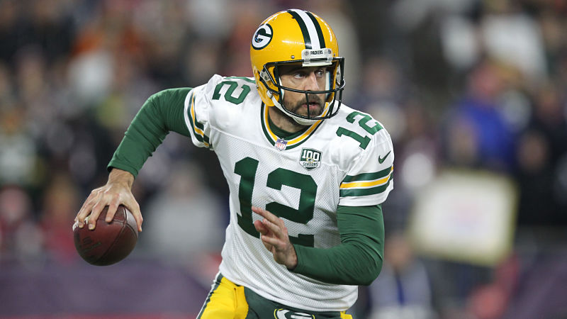 Green Bay Packers quarterback Aaron Rodgers