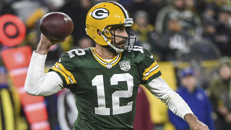 Green Bay Packers quarterback Aaron Rodgers