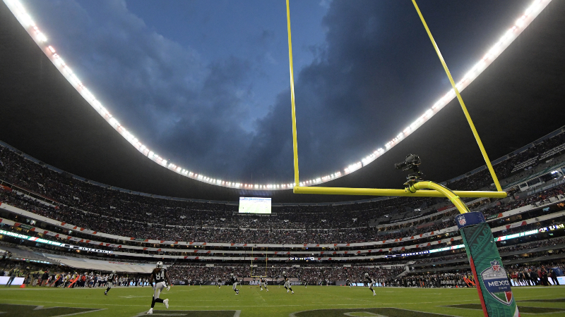 General view of Estadio Azteca