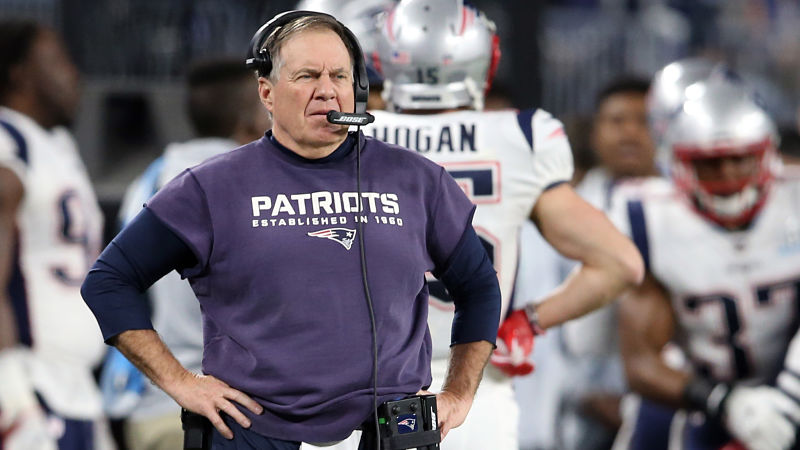 New England Patriots coach Bill Belichick