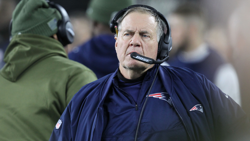New England Patriots head coach Bill Belichick