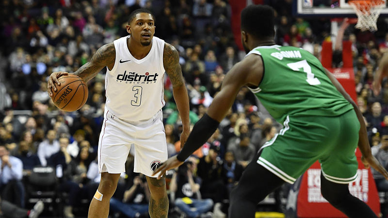 Washington Wizards guard Bradley Beal