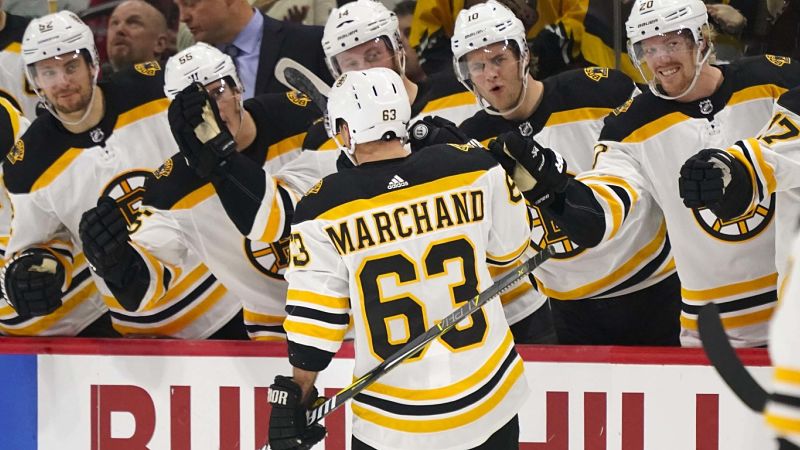 Boston Bruins winger Brad Marchand