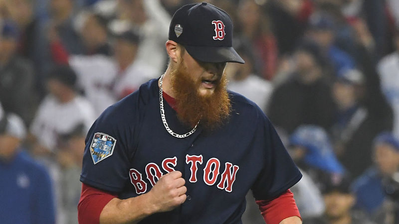 Boston Red Sox closer Craig Kimbrel